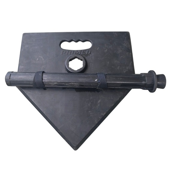Primed Other - Primed Baseball Softball Batting Tee Rubber Home Plate Training Aid Black